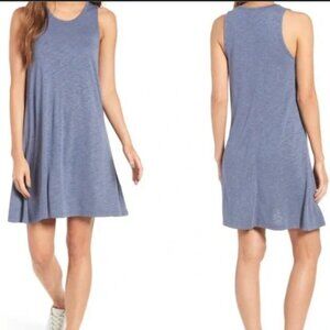 NWT Madewell Highpoint Tank Dress Size Medium in Blue